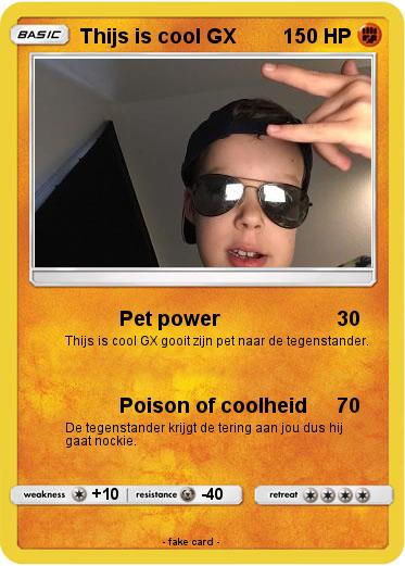 Pokemon Thijs is cool GX