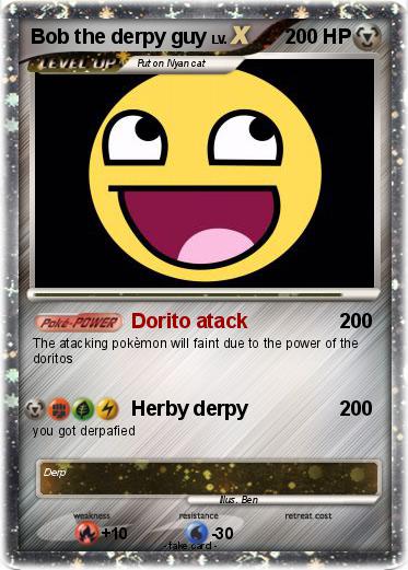 Pokemon Bob the derpy guy