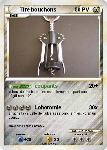 Pokemon Tire bouchons