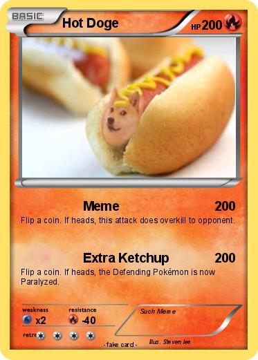 Pokemon Hot Doge