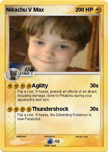 Pokemon Nikachu V Max