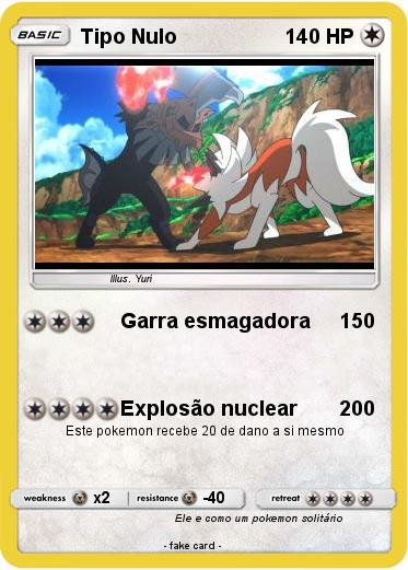 Pokemon Tipo Nulo