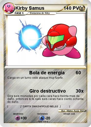 Pokemon Kirby Samus