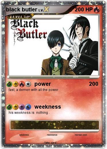 Pokemon black butler