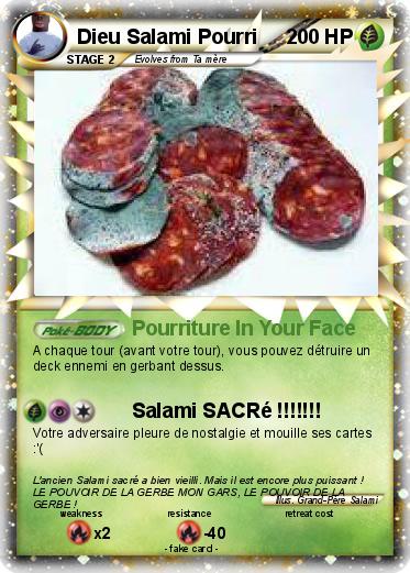 Pokemon Dieu Salami Pourri