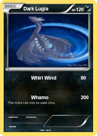 Pokemon Dark Lugia