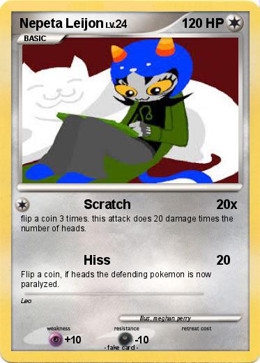 Pokemon Nepeta Leijon