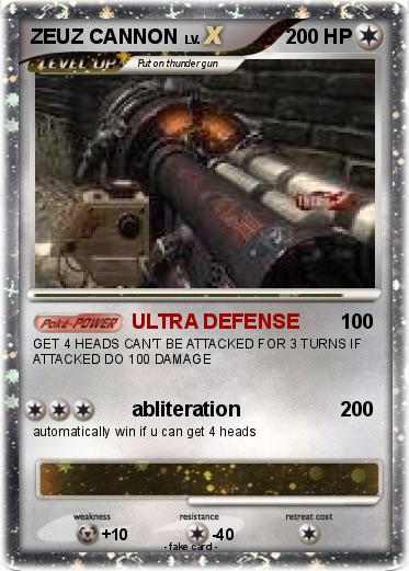 Pokemon ZEUZ CANNON