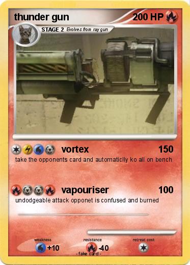 Pokemon thunder gun