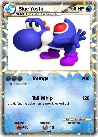 Pokemon Blue Yoshi