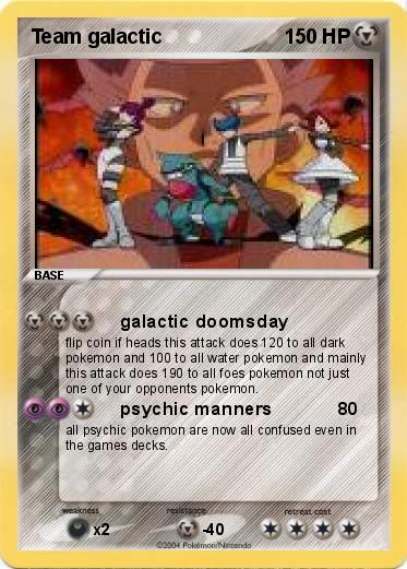 Pokemon Team galactic