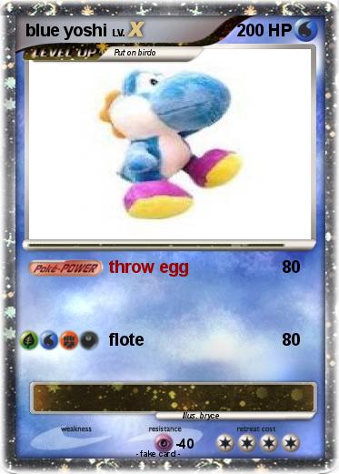 Pokemon blue yoshi
