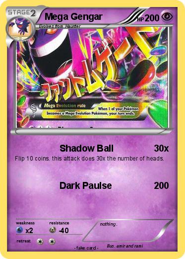 Pokemon Mega Gengar