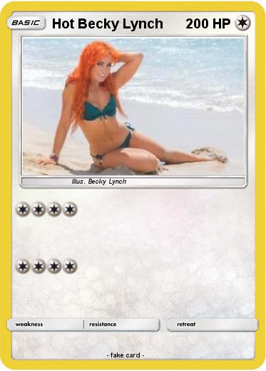 Pokemon Hot Becky Lynch