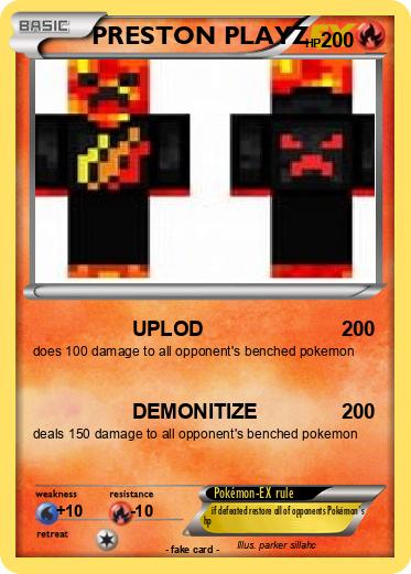 Pokemon PRESTON PLAYZ