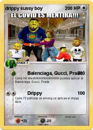 Pokemon drippy sussy boy