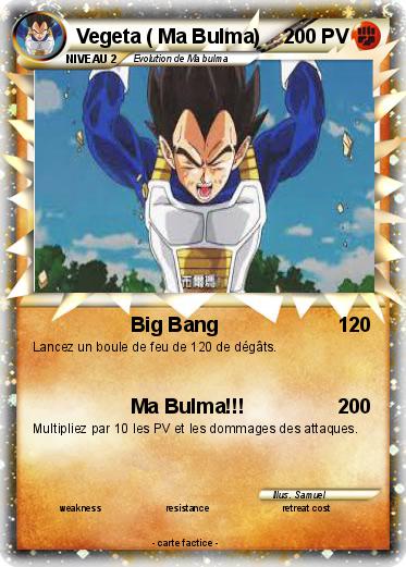 Pokemon Vegeta ( Ma Bulma)