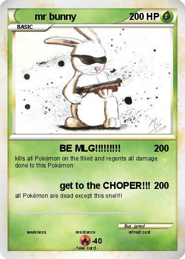 Pokemon mr bunny