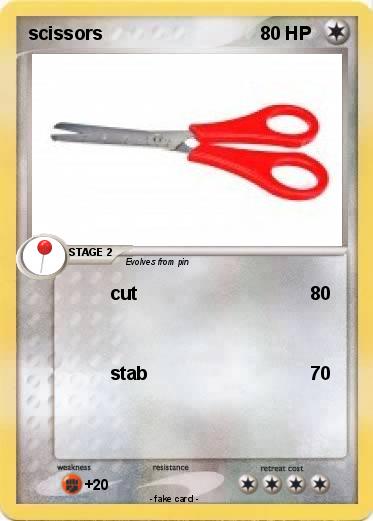 Pokemon scissors