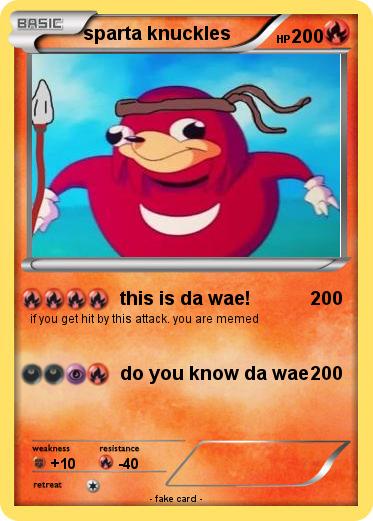 Pokemon sparta knuckles