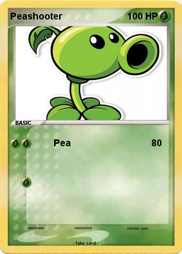 Pokemon Peashooter