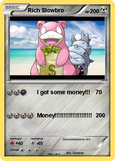 Pokemon Rich Slowbro