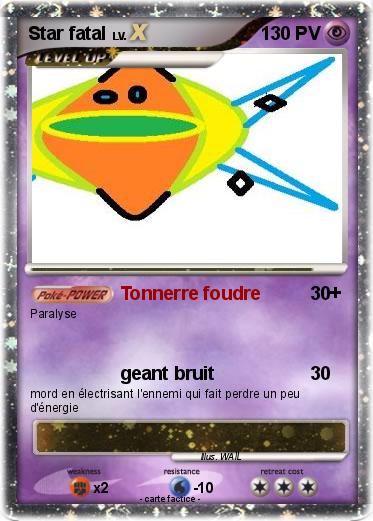 Pokemon Star fatal