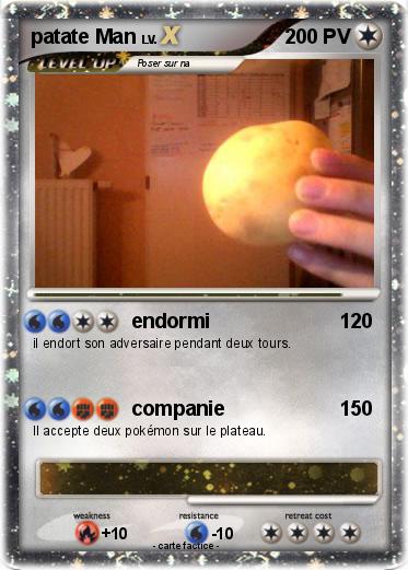 Pokemon patate Man