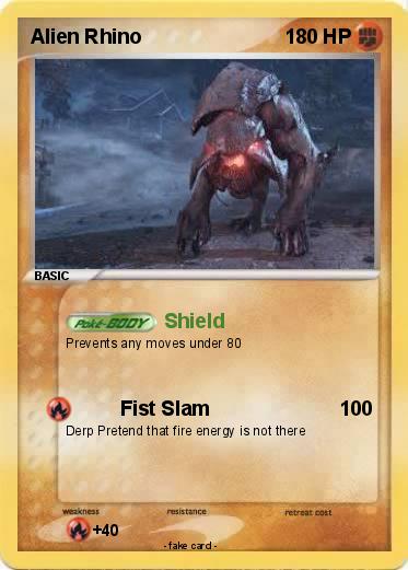 Pokemon Alien Rhino