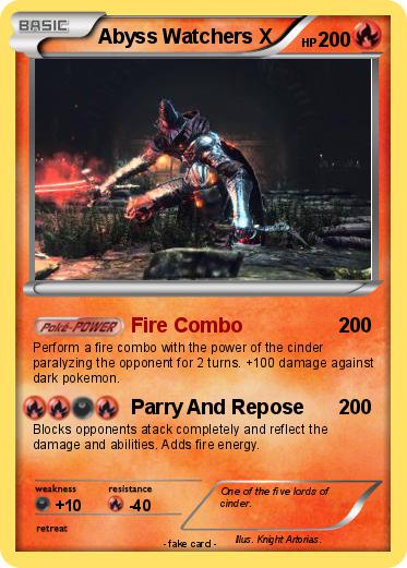 Pokemon Abyss Watchers X