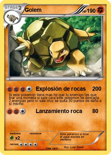 Pokemon Golem