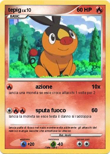 Pokemon tepig