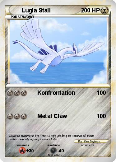 Pokemon Lugia Stali