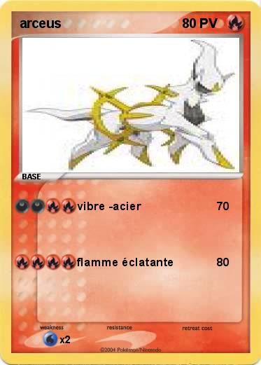 Pokemon arceus