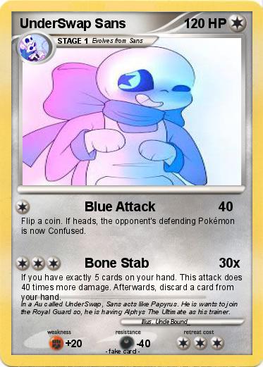 Pokemon UnderSwap Sans
