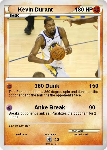 Pokemon Kevin Durant