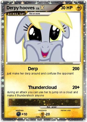 Pokemon Derpy hooves