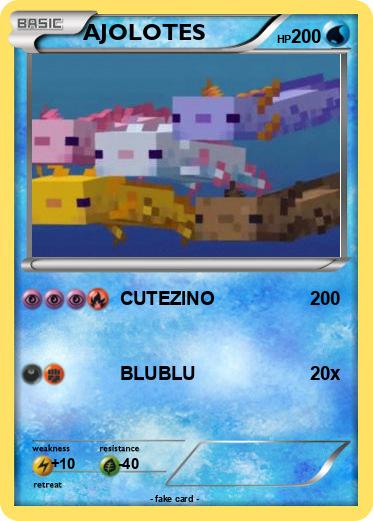 Pokemon AJOLOTES