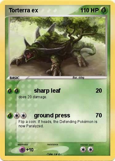 Pokemon Torterra ex