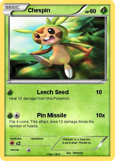 Pokemon Chespin