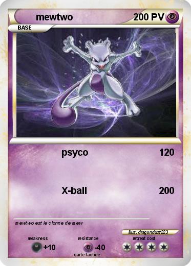 Pokemon mewtwo