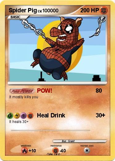 Pokemon Spider Pig