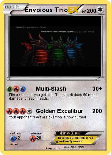 Pokemon Envoious Trio