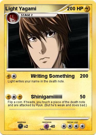 Pokemon Light Yagami