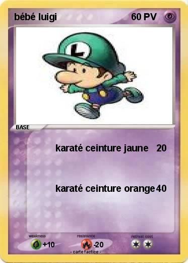 Pokemon bébé luigi