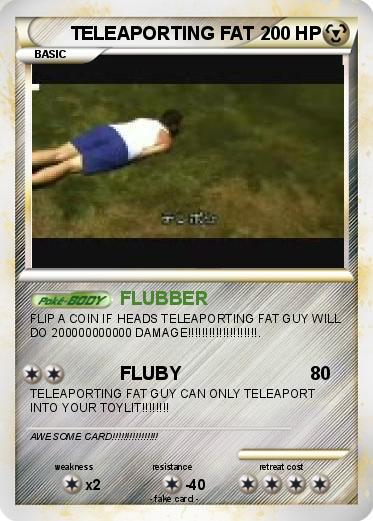 Pokemon TELEAPORTING FAT