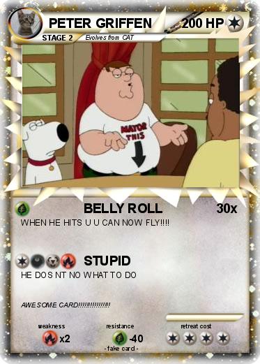 Pokemon PETER GRIFFEN