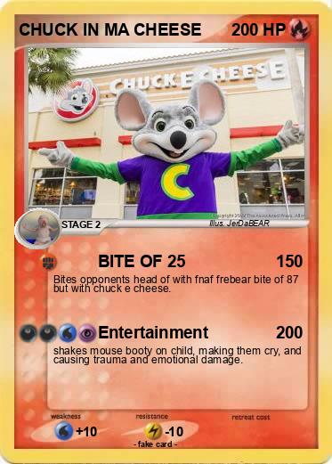 Pokemon CHUCK IN MA CHEESE