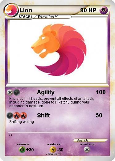 Pokemon Lion