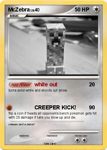 Pokemon McZebra